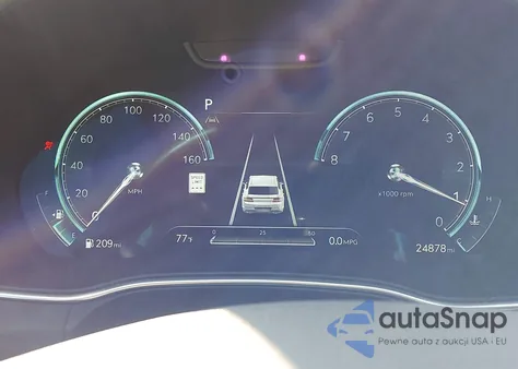 2024 Genesis Gv80 Advanced/Prestige/Prestige Signature из США, поврежденный, VIN KMUHCESC4RU167317